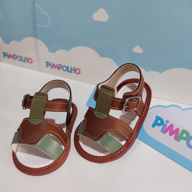 Sandália  pimpolho marron