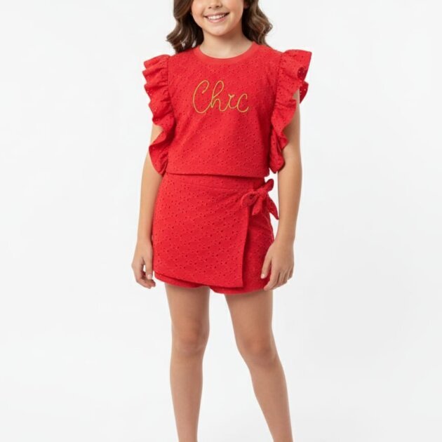 Conjunto luxo femenino