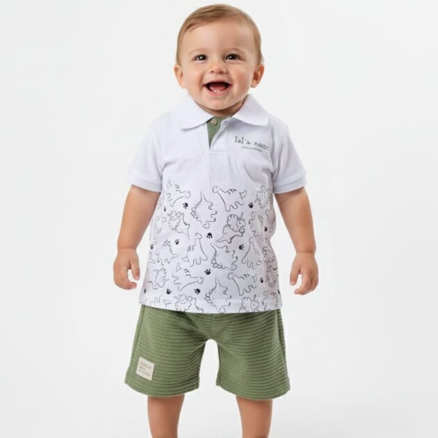 Conjunto Gola polo B