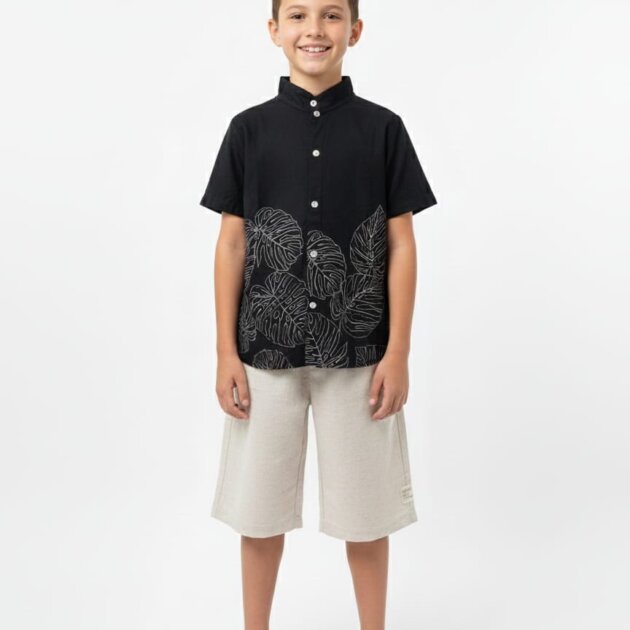 Conjunto Gola polo aberto