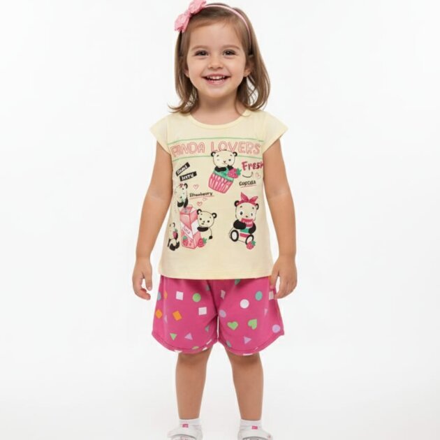 Conjunto Panda Lovers