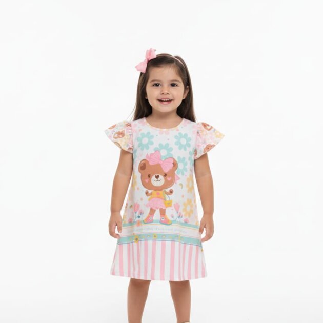 Vestido Ursinha poo