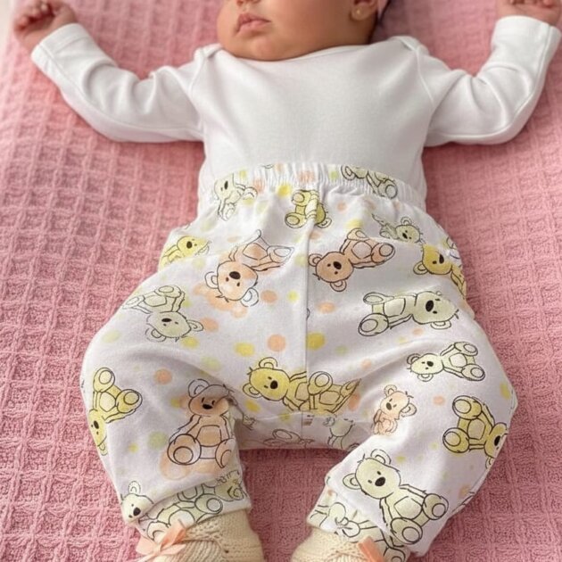 Conjunto Urso Branco