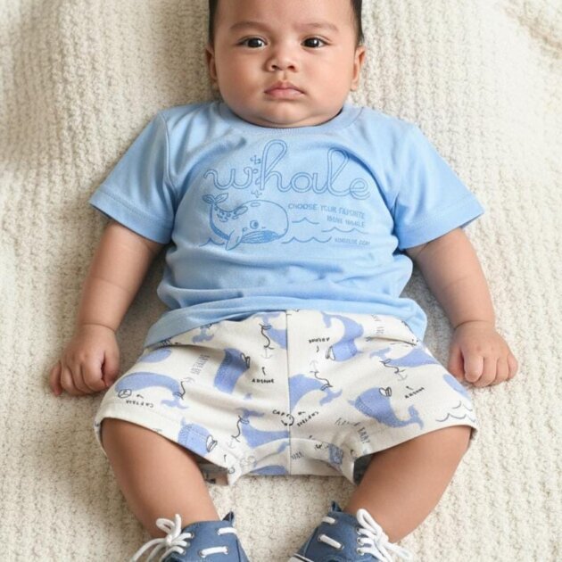 Conjunto Whale Cloose