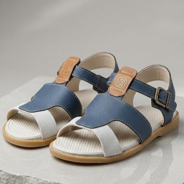 Sandália única branca