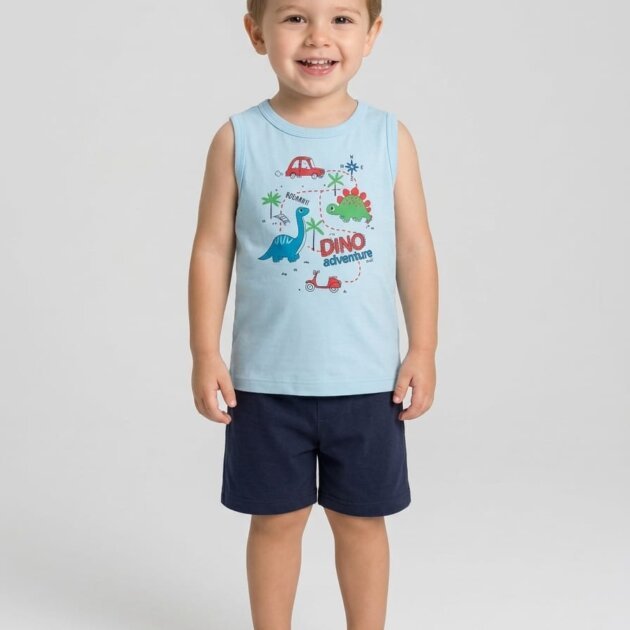 Conjunto Dino Aventureiro