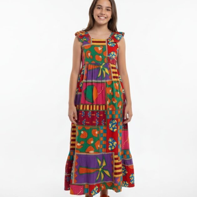 Vestido Estampado Flores