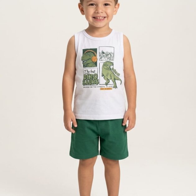 Conjunto Infantil  Dino Saurs