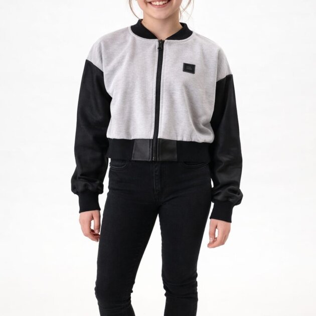Jaqueta Infantil Bicolor